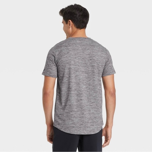 Men’s Gray Short Sleeve T-Shirt - Picture 7 of 7
